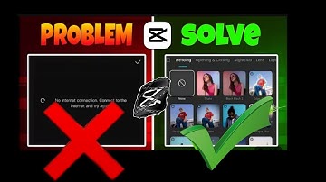 Capcut No Internet ConnectionProblem fix | capcut is not working 👍