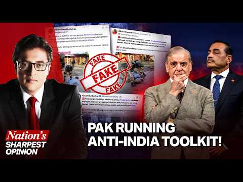 Arnab Exposes How Pakistan Is Fueling Cockroaches & Anti-India Toolkit To Overthrow Elected Govt