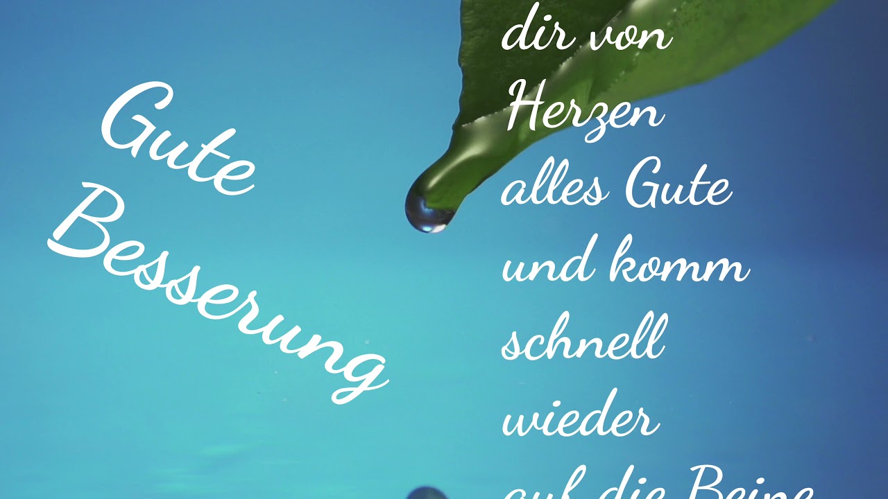Update Gute Besserung ⛑️ 🎼