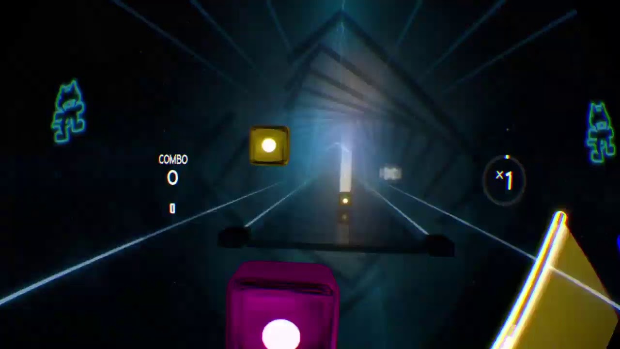 Beat saber Hard mode - YouTube