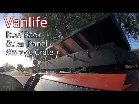 Vanlife  DIY Wooden Roof Rack Carrier 