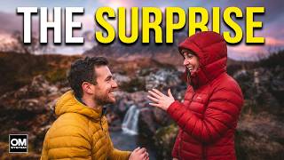 Photographing Glencoe in Freezing Conditions… and I Proposed. 