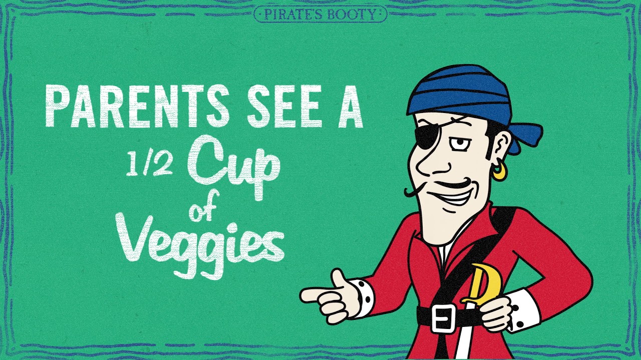 Kids Won't Believe They're Veggies  | Pirate's Booty