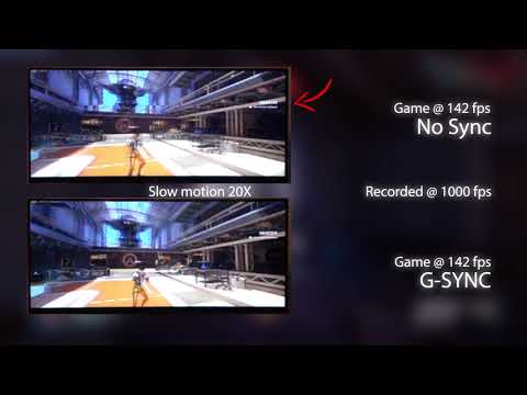 [Slow motion] G-SYNC