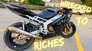 BACK FROM THE DEAD 2003 ZX6R! - Full Build and Test Ride!