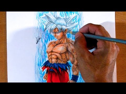 Cómo Dibujar A Goku Ultra Instinto White Migatte No Gokui Mastered Ultra Instinto Silver Perfecto