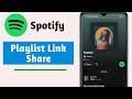 How to share spotify playlists link