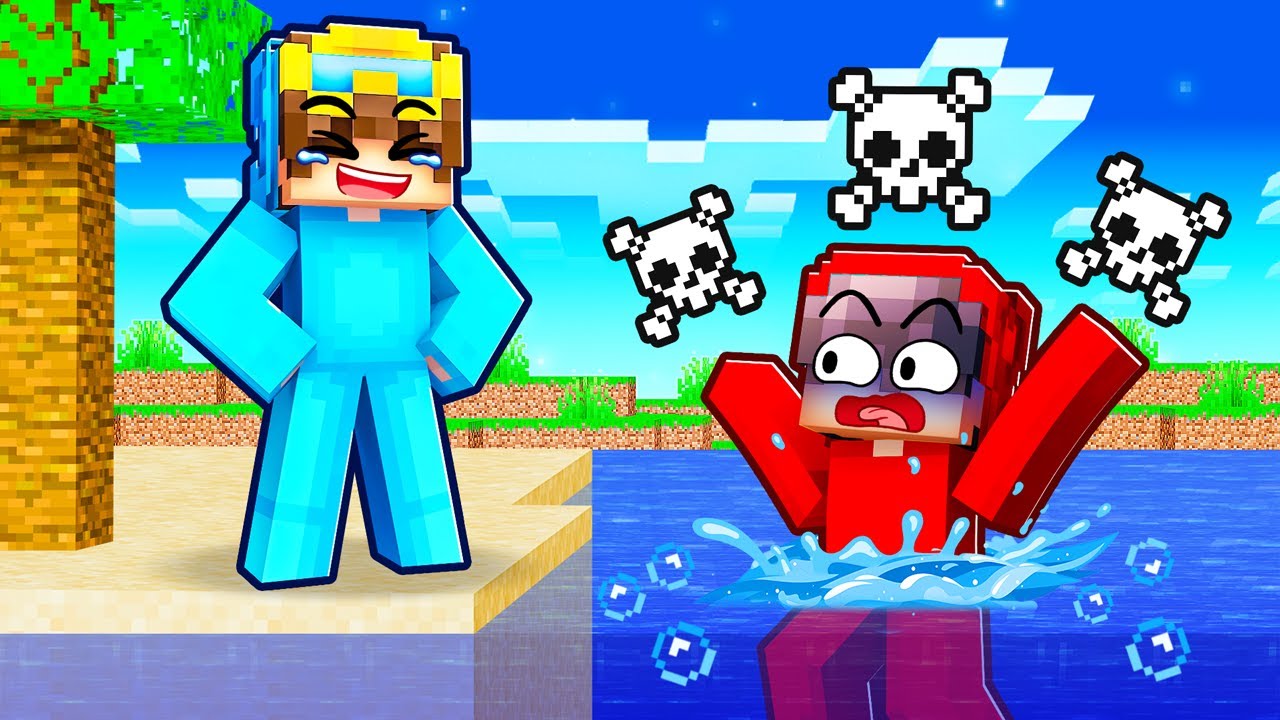Minecraft BUT WATER KILLS YOU!