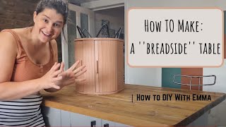 How to make a Breadside Table (bedside) | How To DIY With Emma