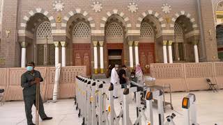 My Recent Visit to RIAZUL JANNAH & Rawdah Sharif Full Experience - Madina Saudi Arabia screenshot 5