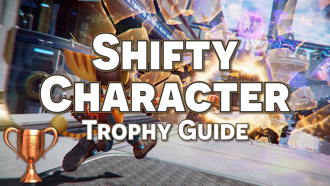 Shifty Character trophy in Ratchet & Clank: Rift Apart