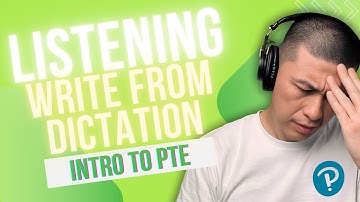 PTE Academic 2025 | Listening: Write from Dictation Format, Example & Scoring