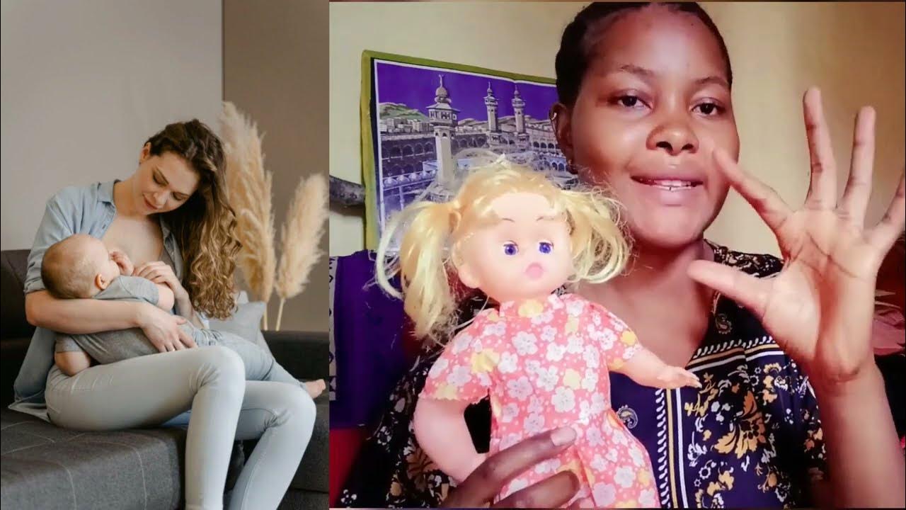 Hand expression and Tips how to do a Deep Latch During Nursing YouTube