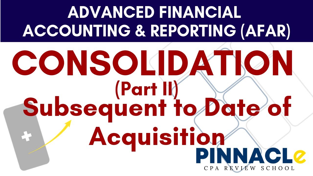 AFAR: CONSOLIDATION (Part II) | SUBSEQUENT TO DATE OF ACQUISITION | BUSINESS COMBINATION