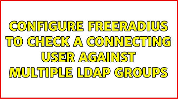Configure Freeradius to check a connecting user against multiple LDAP groups