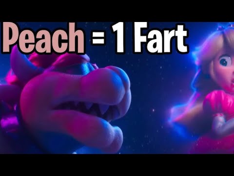 BOWSER’S song but every time he says “peaches” there is a fart ☠️☠️