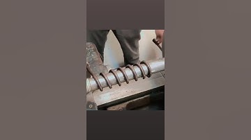 Making Your Own Springs On The Lathe! #shorts