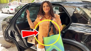 Pregnant Richa Chadha Spotted In Bandra