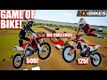 GAME OF BIKE WITH 3 PEOPLE BUT WE ADDED AN INSANE CHALLENGE! (MXBIKES)