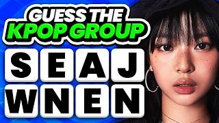 GUESS THE SCRAMBLED KPOP GROUP NAMES 😵‍💫  KPOP QUIZ 2024 - TRIVIA screenshot 4