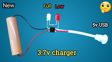 How To Make Lithium Cell Charger || How  to Make 3.7v Battery Charger Use Mb10f #18650batterycharger
