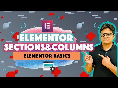 Elementor Sections and