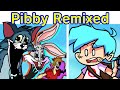 Friday Night Funkin' VS Corrupted Tom & Jerry, Bugs Bunny, Shaggy Remix (Learn With Pibby x FNF Mod)