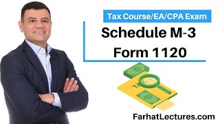 Schedule M 3 form 1120 Exaplined