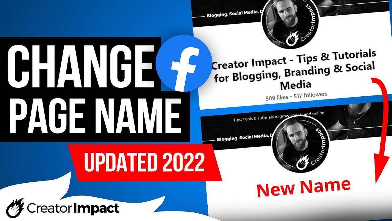 How to Change Facebook Page Name (UPDATED 2022/2023 on Computer, PC