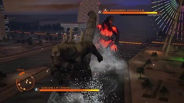 GODZILLA PS4: Godzilla 1964 vs Burning Godzilla