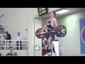 Ian wilson 105  173kg snatch american record