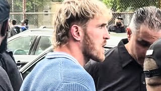 Logan Paul CHECKS ON Jake Paul after Mike Tyson WARNING about his LIFE ON THE LINE