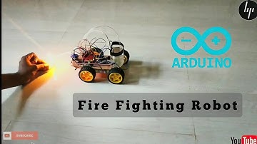 Arduino Fire Fighting Robot _Hobby project Diy
