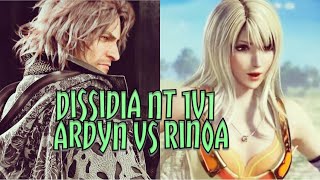 Dissidia Final Fantasy NT 1v1 - Ardyn Vs Rinoa