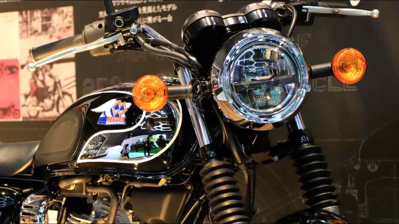 New Kawasaki Meguro 2024, Kawasaki Retro Meguro S1 - YouTube