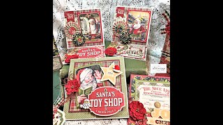 A Magical Christmas Card Kit Reveal for The Button Farm Club