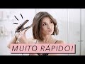 Como fazer ondas com chapinha | Como finalizo meu cabelo curto | Viihrocha