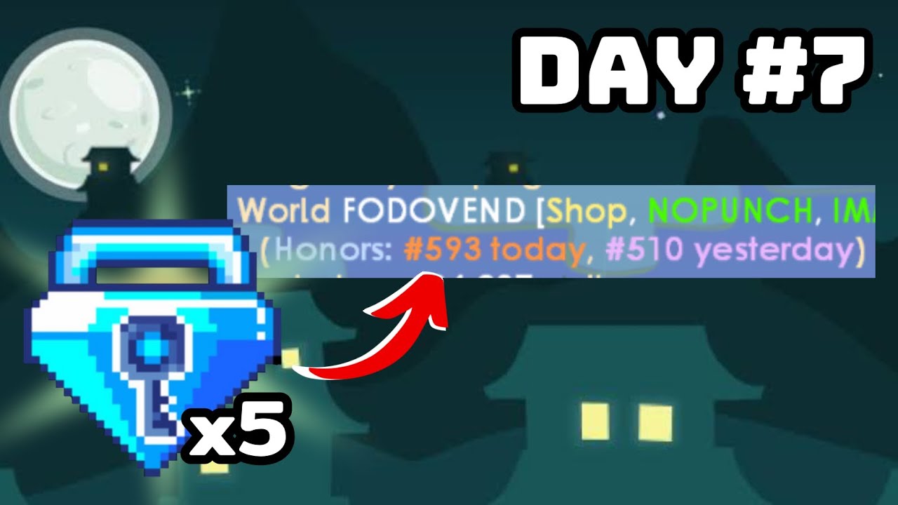 How my Vending Shop got 7 Days Honors STREAK 🔥 ! | Growtopia 2023