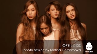 Open Kids - Photo session by Kristina Gerasimova - Backstage - Open Art Studio