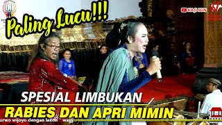 HAJI SUN | Spesial Limbukan Rabies dan Apri Mimin ( Duo Sinden ) Wayang Ki Mulyono PW