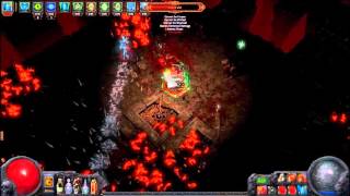 Path of Exile: Ranger Crit Facebreakers T14 Vaal Temple Map