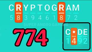CRYPTOGRAM 774