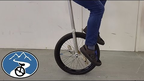Unicycle Wheelwalking how to recover feet to pedals  (Quick Tip Video)