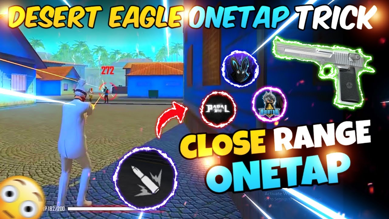 Desert Eagle New One Tap Headshot Trick🔥| New One Tap Headshot Trick ...