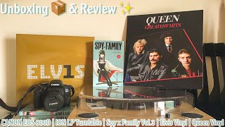 Unboxing📦 Review (canon eos 800d, spy x family manga, ion max lp turntable, vinyl, IKEA...) ItsRoza