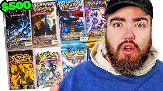 Opening EVERY Single Pokemon Booster Pack!