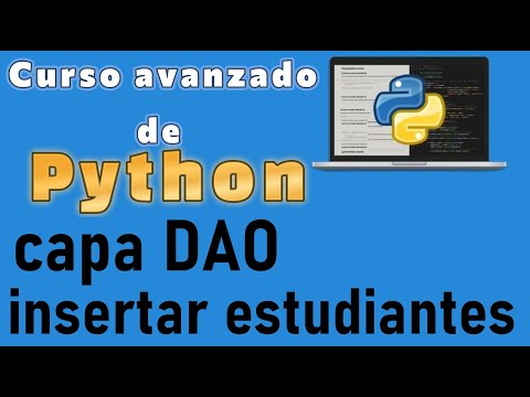 Curso de Python desde cero para principiantes | PROYECTO COLEGIO, INSERTAR ESTUDIANTES (video 93)