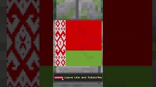 Flag of Belarus | Building Map Art Everyday | Day 145