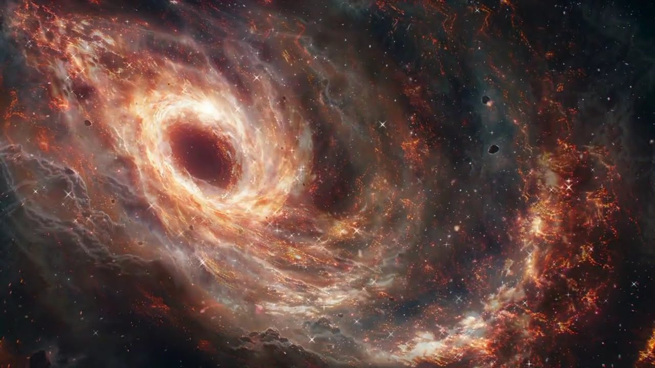 💫"Galactic Tranquility: A Relaxing Journey Among the Galaxy"