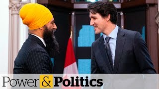 Singh warns Trudeau support for minority won't 'come for free' | Power \& Politics